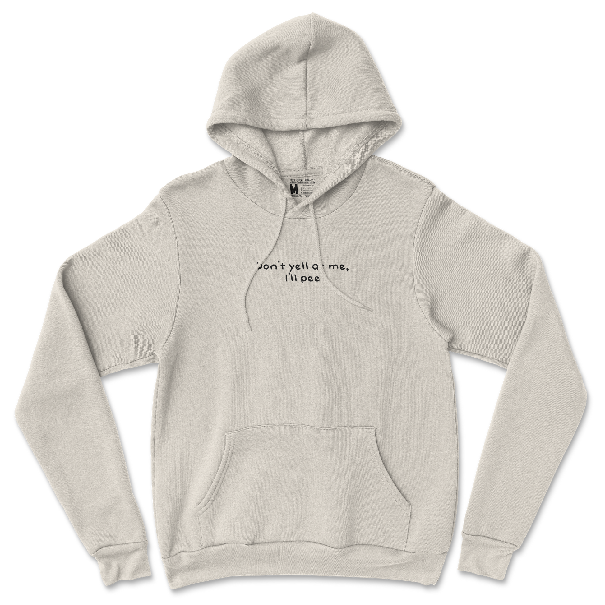 Gildan SoftStyle Hoodie Dont Yell in Sand