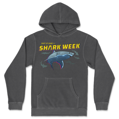 Independent Clothing Co. Hoodie Shark Week in Black