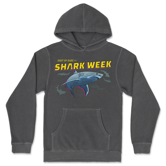 Independent Clothing Co. Hoodie Shark Week in Black