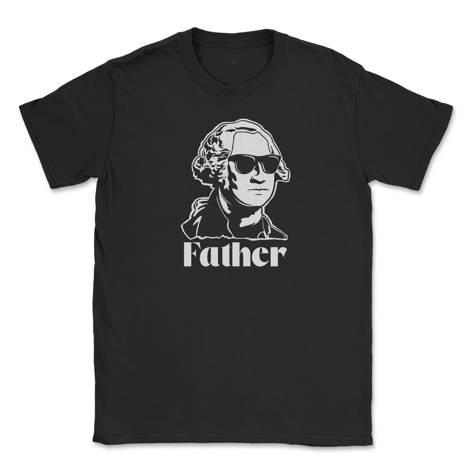 Gildan SoftStyle T-Shirt Father  in Black