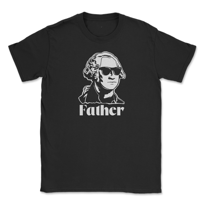 Gildan SoftStyle T-Shirt Father  in Black