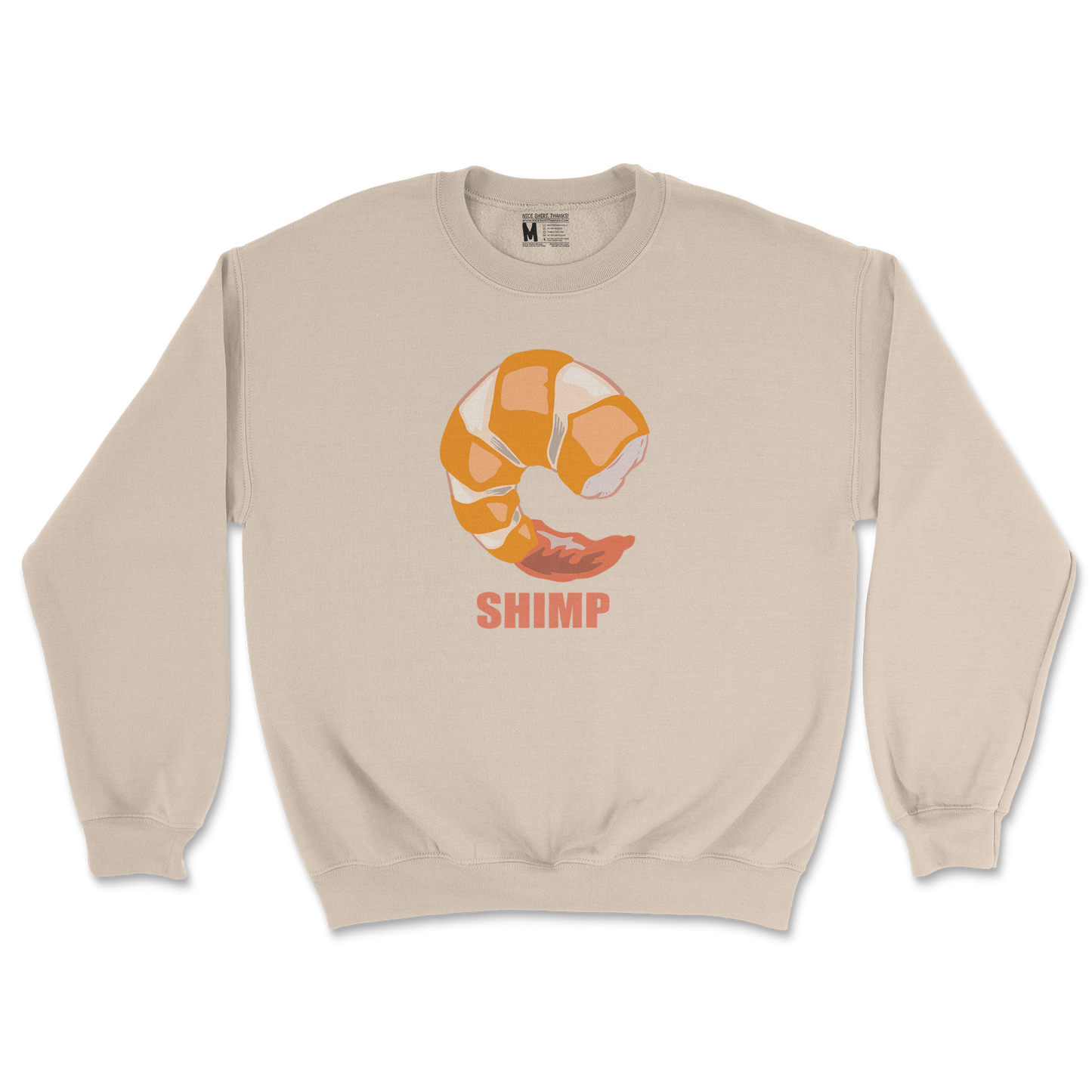 Gildan SoftStyle Crew Neck Shimp in Sand