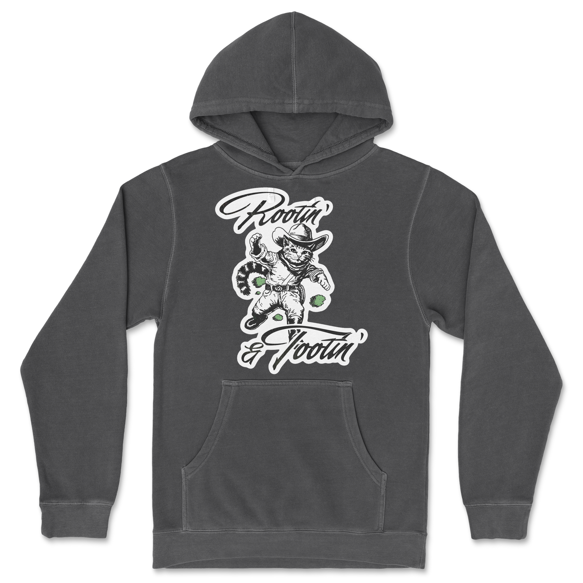 Independent Clothing Co. Hoodie Rootin Tootin  in Black