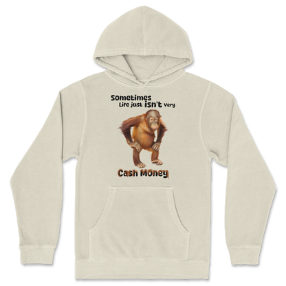 Independent Clothing Co. Hoodie Cash Money Monkey  in Ivory