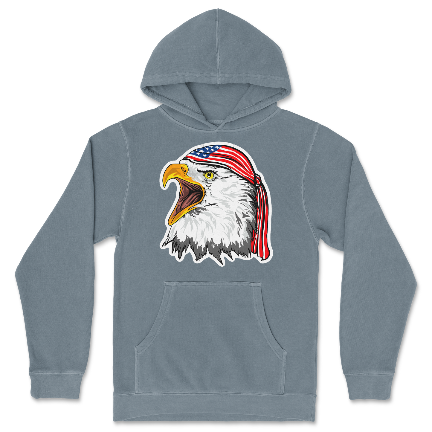 Independent Clothing Co. Hoodie Freedom Eagle in Blue Magic