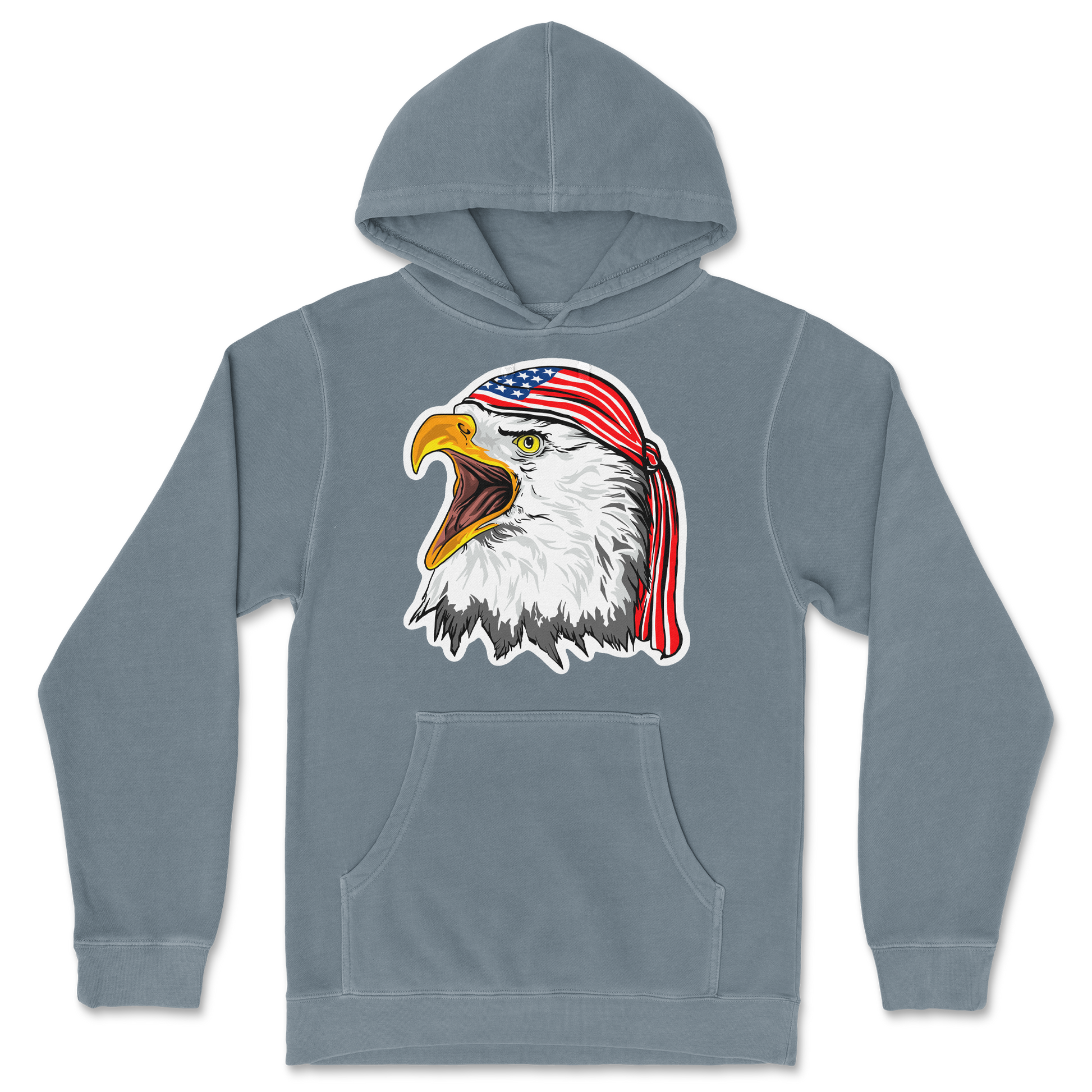 Independent Clothing Co. Hoodie Freedom Eagle in Blue Magic