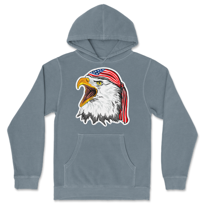 Independent Clothing Co. Hoodie Freedom Eagle in Blue Magic