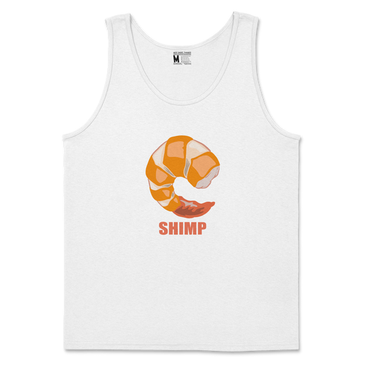 Gildan SoftStyle Tank Top Shimp in White