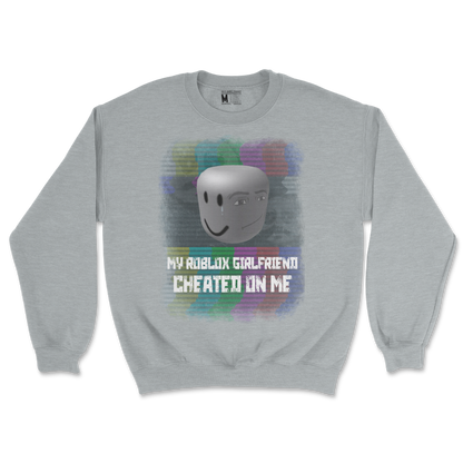 Gildan SoftStyle Crew Neck Roblox GF in Sports Grey