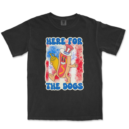 Comfort Colors T-Shirt Hot Dog in Black