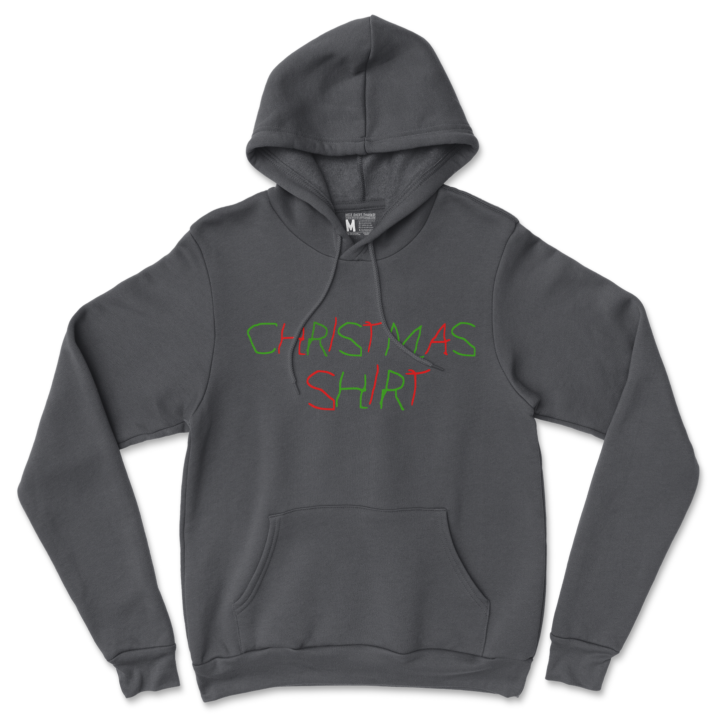 Gildan SoftStyle Hoodie Christmas Shirt in Black