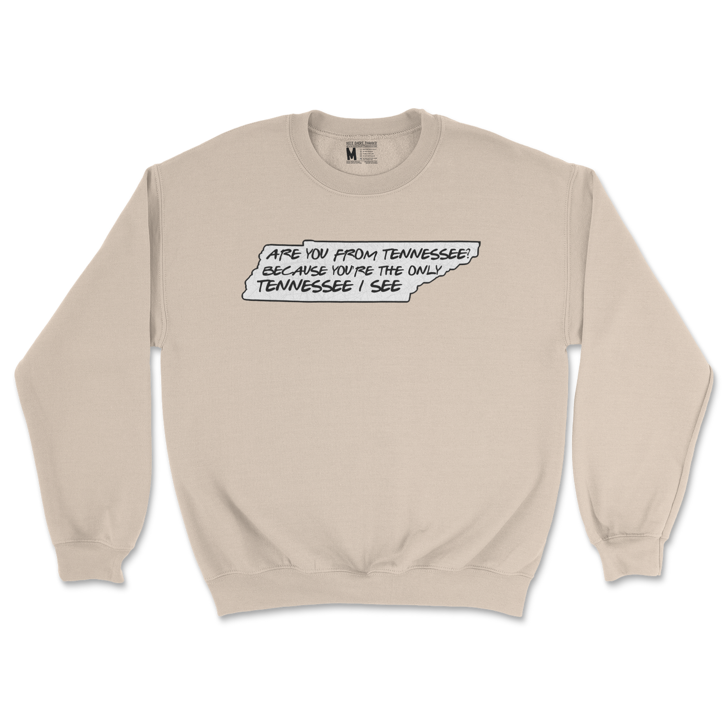 Gildan SoftStyle Crew Neck Tennessee in Sand