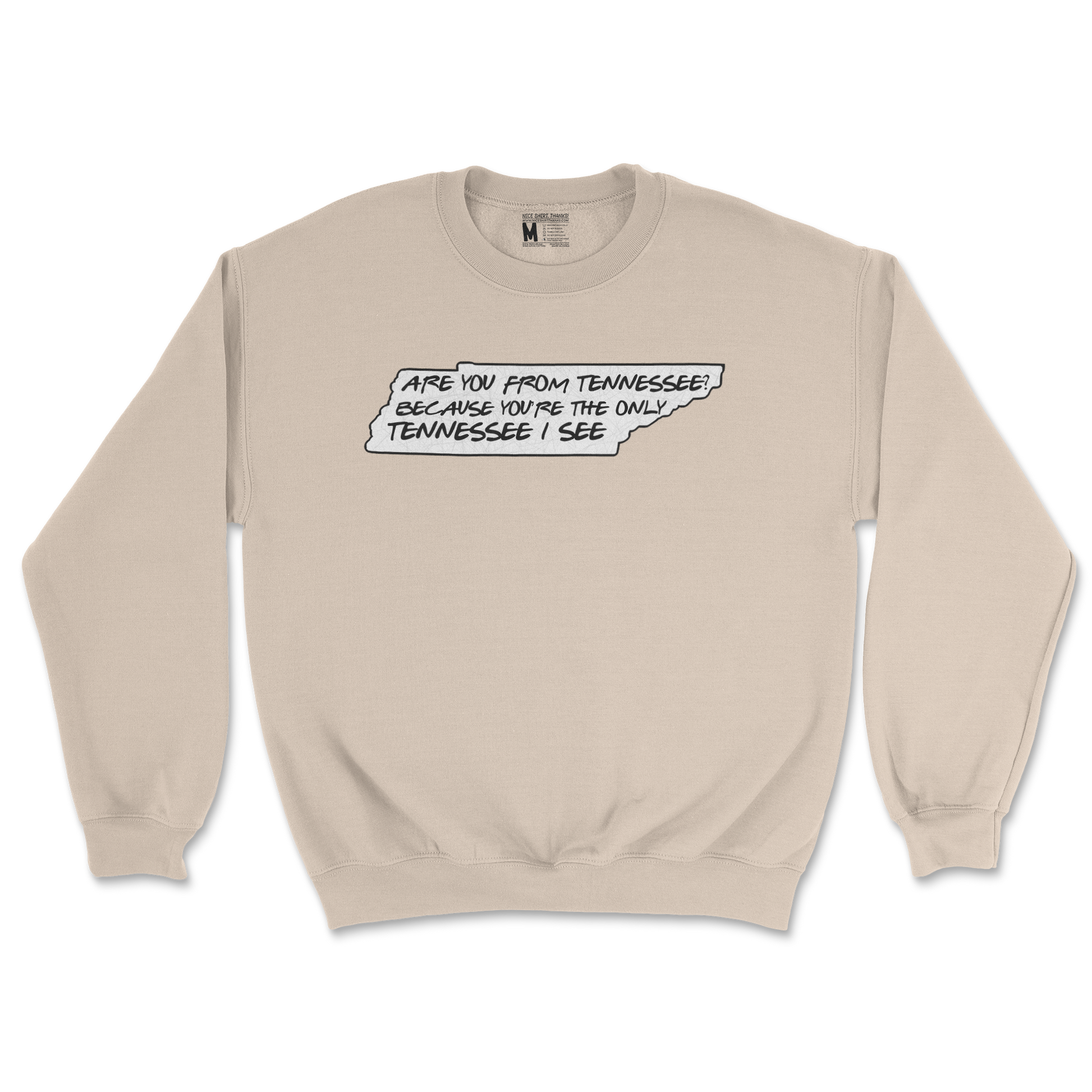 Gildan SoftStyle Crew Neck Tennessee in Sand