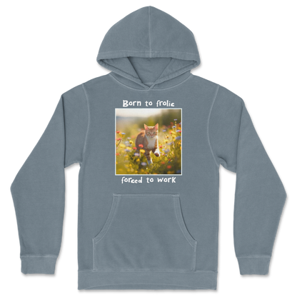 Independent Clothing Co. Hoodie Born to Frolic  in Blue-Magic