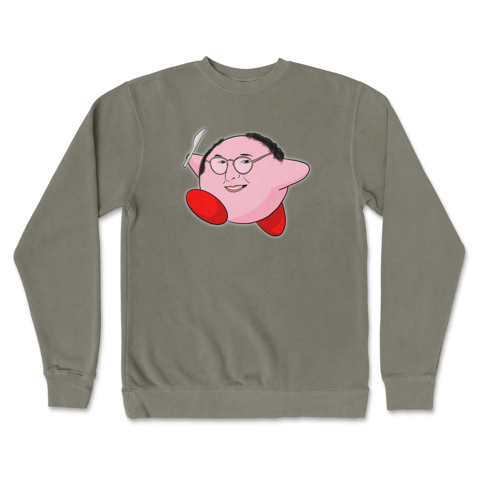 Independent Clothing Co. Crew Neck Kirby George in Army