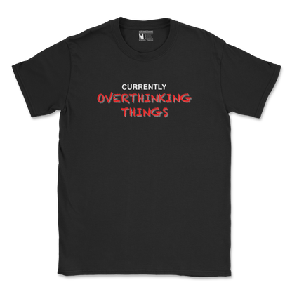 Gildan SoftStyle T-Shirt For Our Lil Overthinker in Black