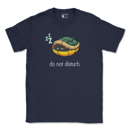 Gildan SoftStyle T-Shirt Sleepin Turtle in Navy