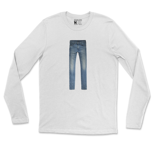 Gildan SoftStyle Long Sleeve Pants in White