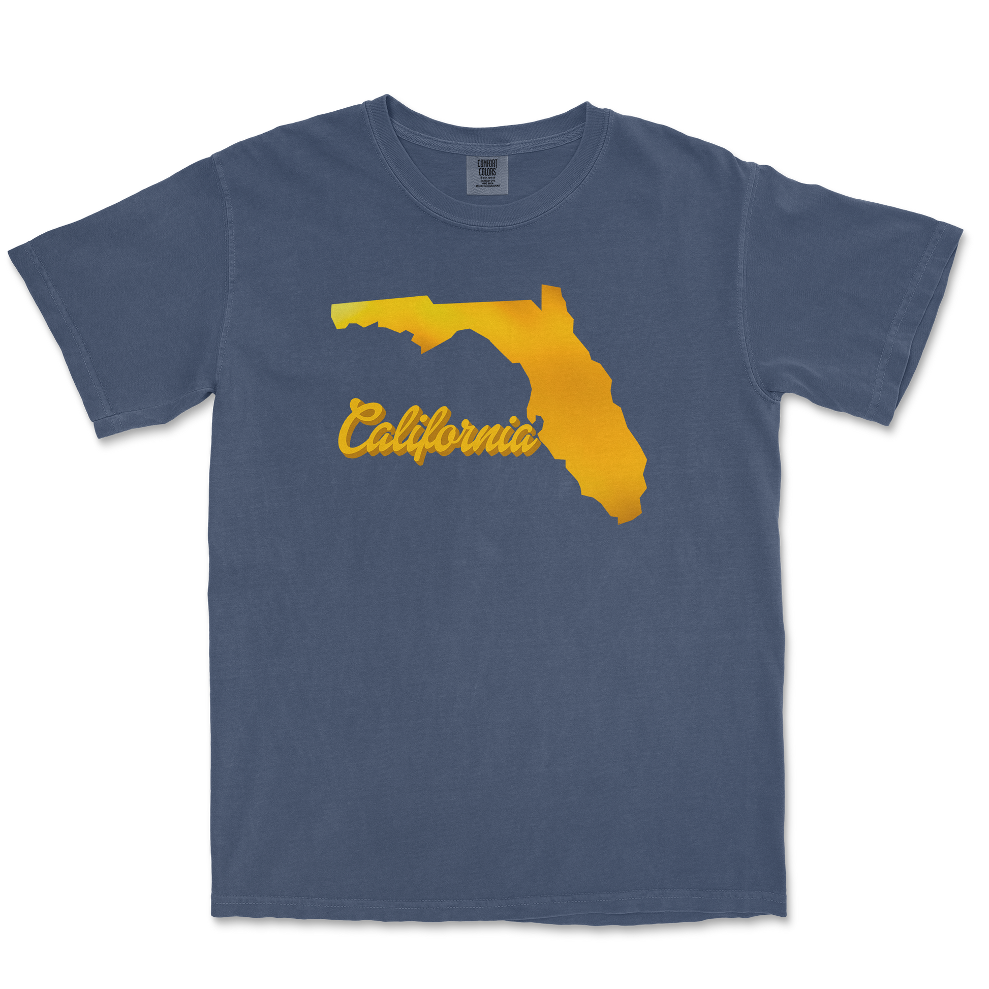 Comfort Colors T-Shirt California in Midnight