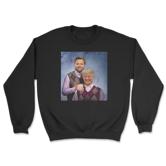 The Nice Shirt Crew Neck Step Brothers  in Black