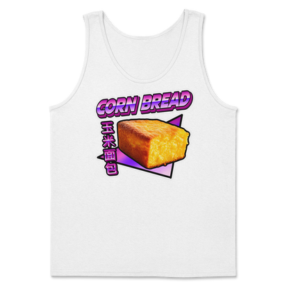 The Nice Shirt Tank Top Corn Bread  in White