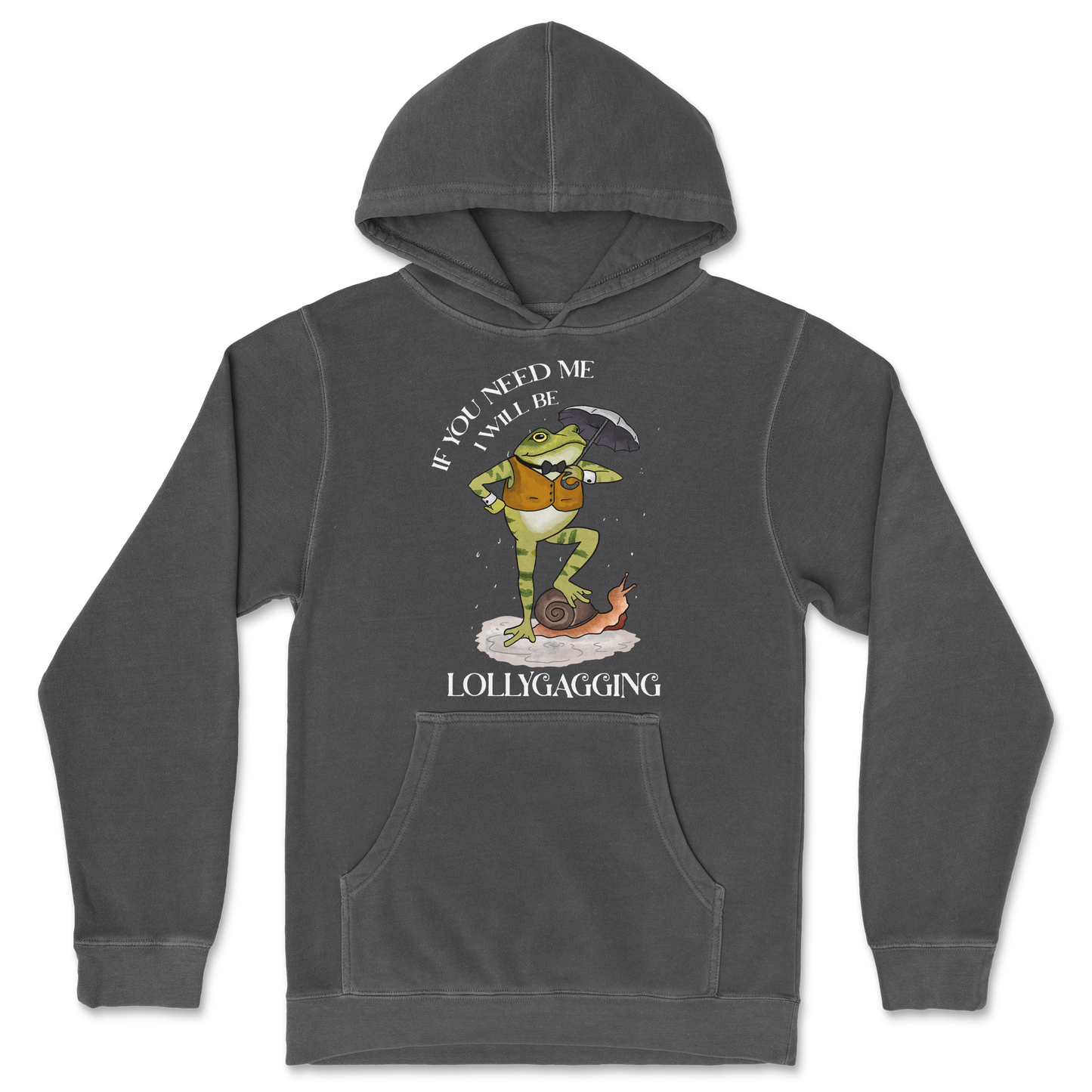 Independent Clothing Co. Hoodie Lollygagging  in Black