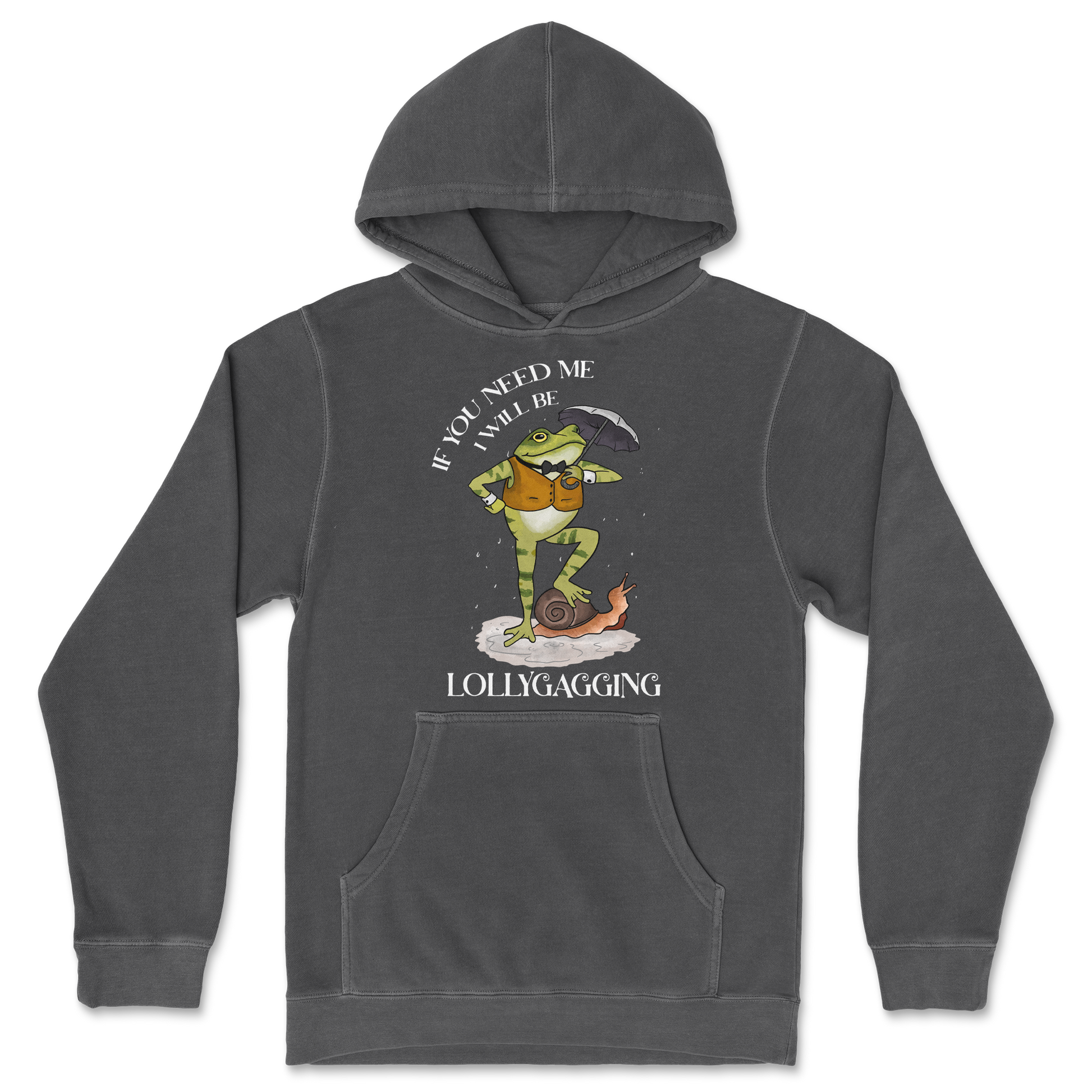 Independent Clothing Co. Hoodie Lollygagging  in Black