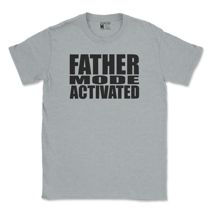 Gildan SoftStyle T-Shirt Father Mode Activated in Sports Grey