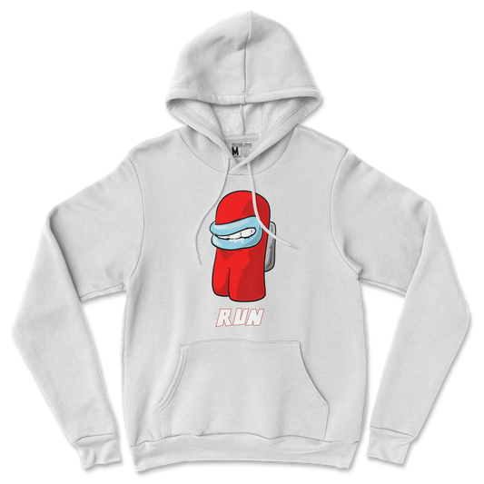 Gildan SoftStyle Hoodie Sussy Man Child in White