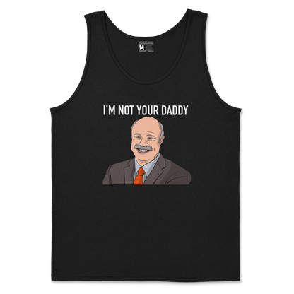 Gildan SoftStyle Tank Top Daddy Phil in Black