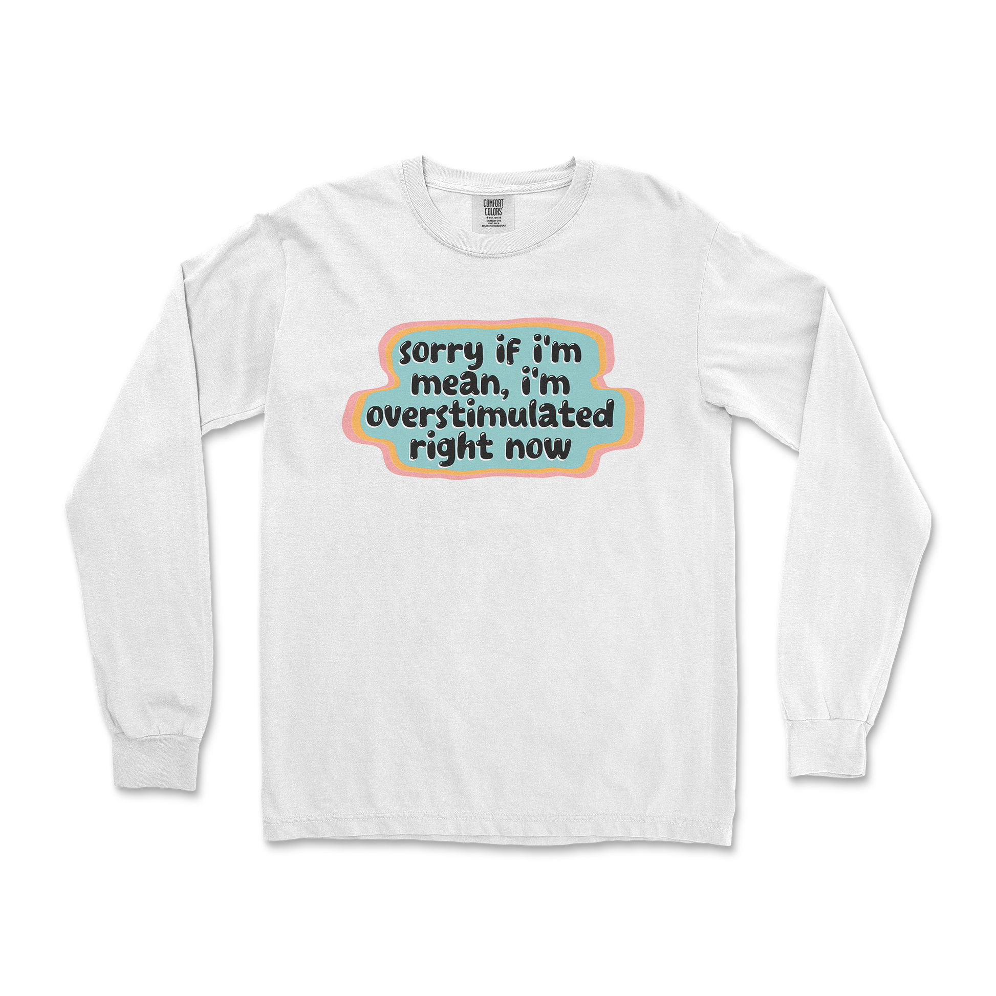 Comfort Colors Long Sleeve in White