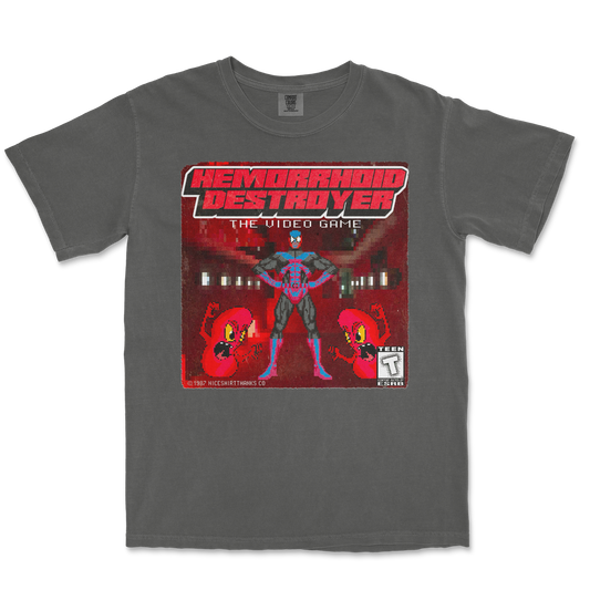 Comfort Colors T-Shirt Hemorrhoid Destroyer  in Pepper