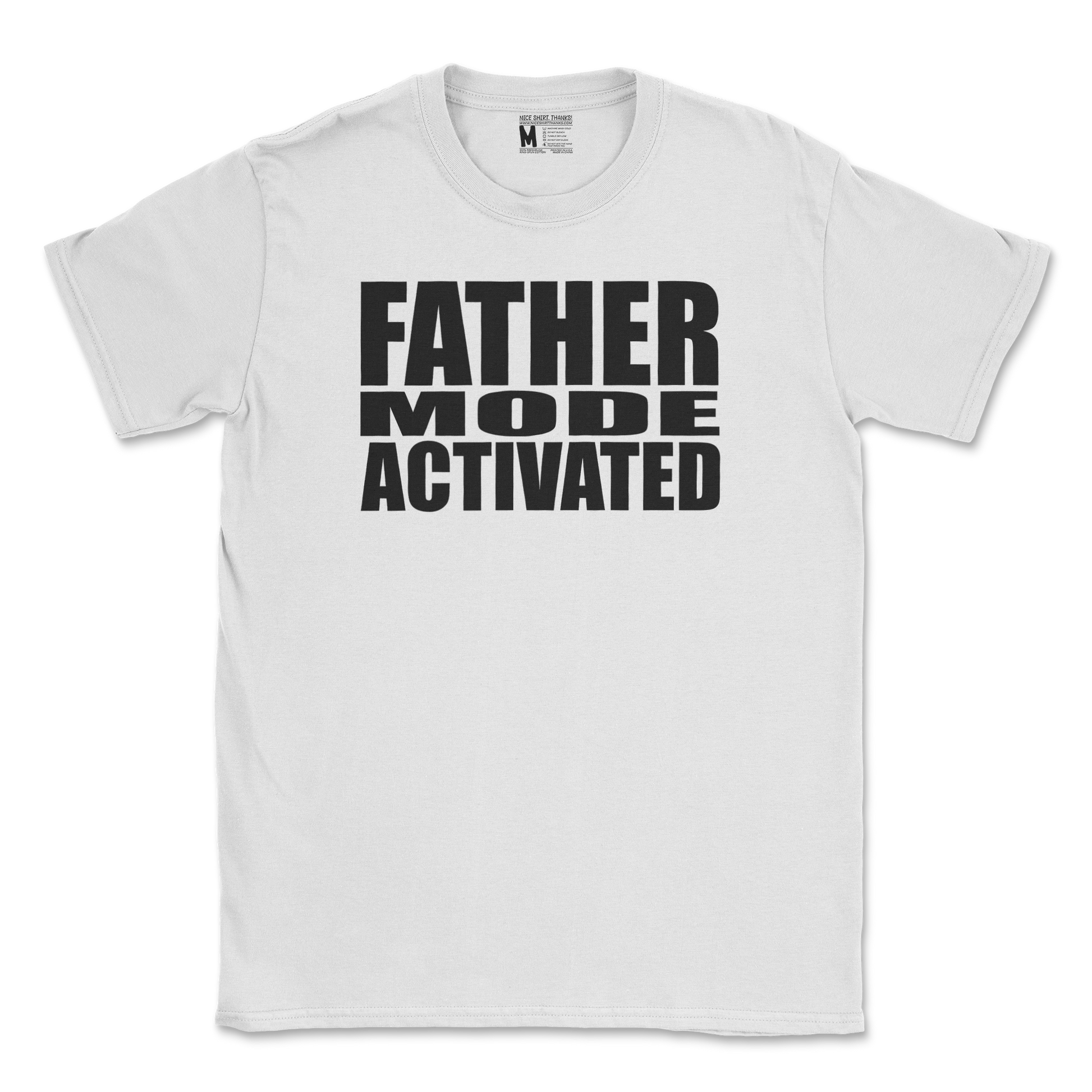 Gildan SoftStyle T-Shirt Father Mode Activated in White