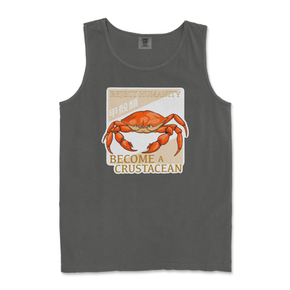 Comfort Colors Tank Top Embrace the Crab in Pepper