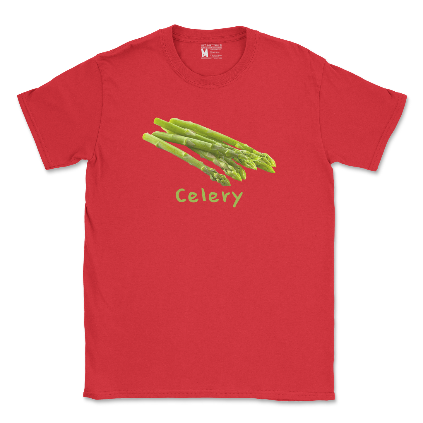 Gildan SoftStyle T-Shirt Celery in Red