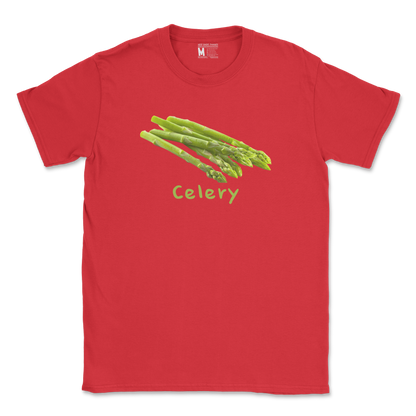 Gildan SoftStyle T-Shirt Celery in Red