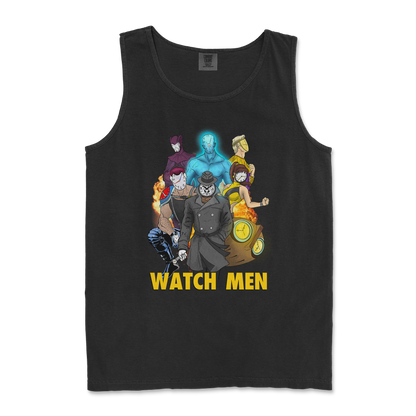 Comfort Colors Tank Top Watch Men in Black