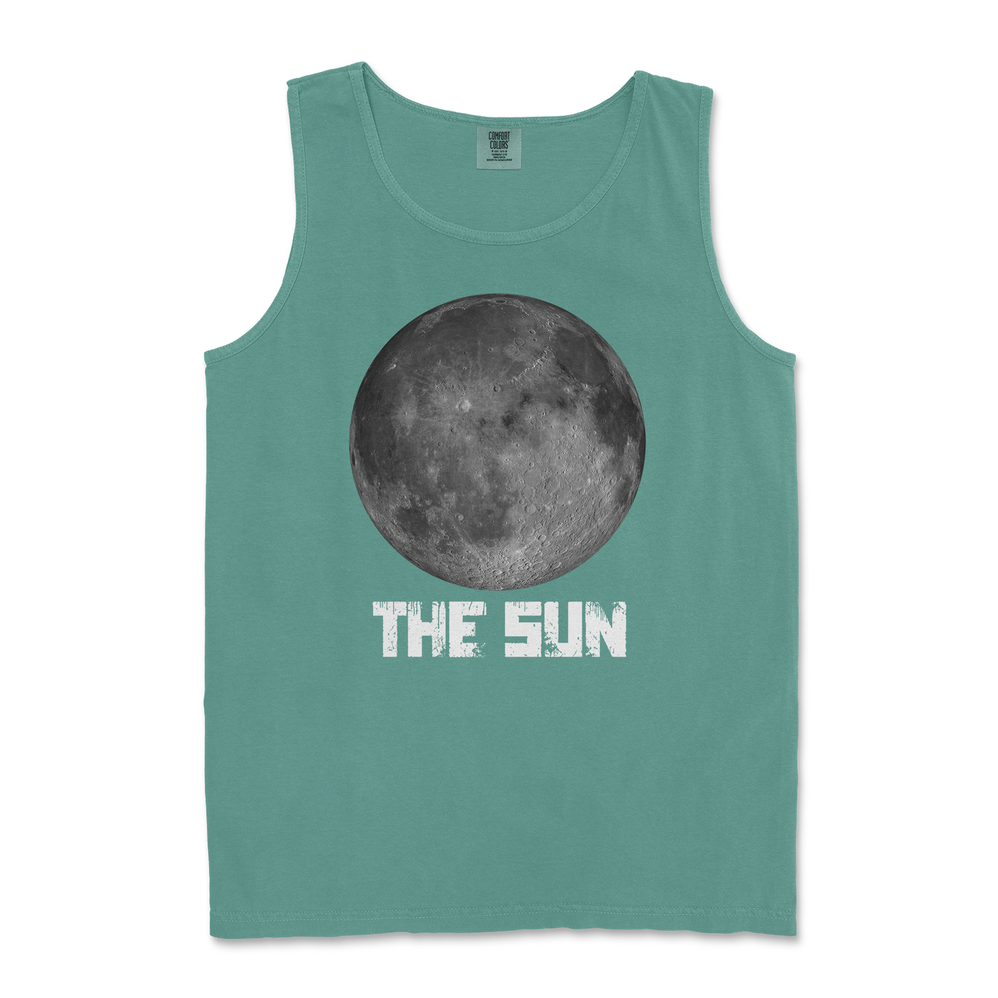 Comfort Colors Tank Top The Sun in LightGreen