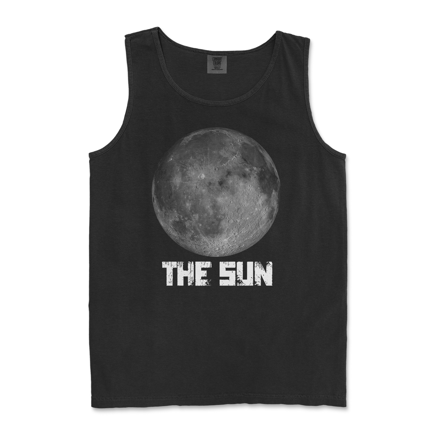 Comfort Colors Tank Top The Sun in Black