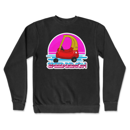 Independent Clothing Co. Crew Neck Speed Demon  in Black