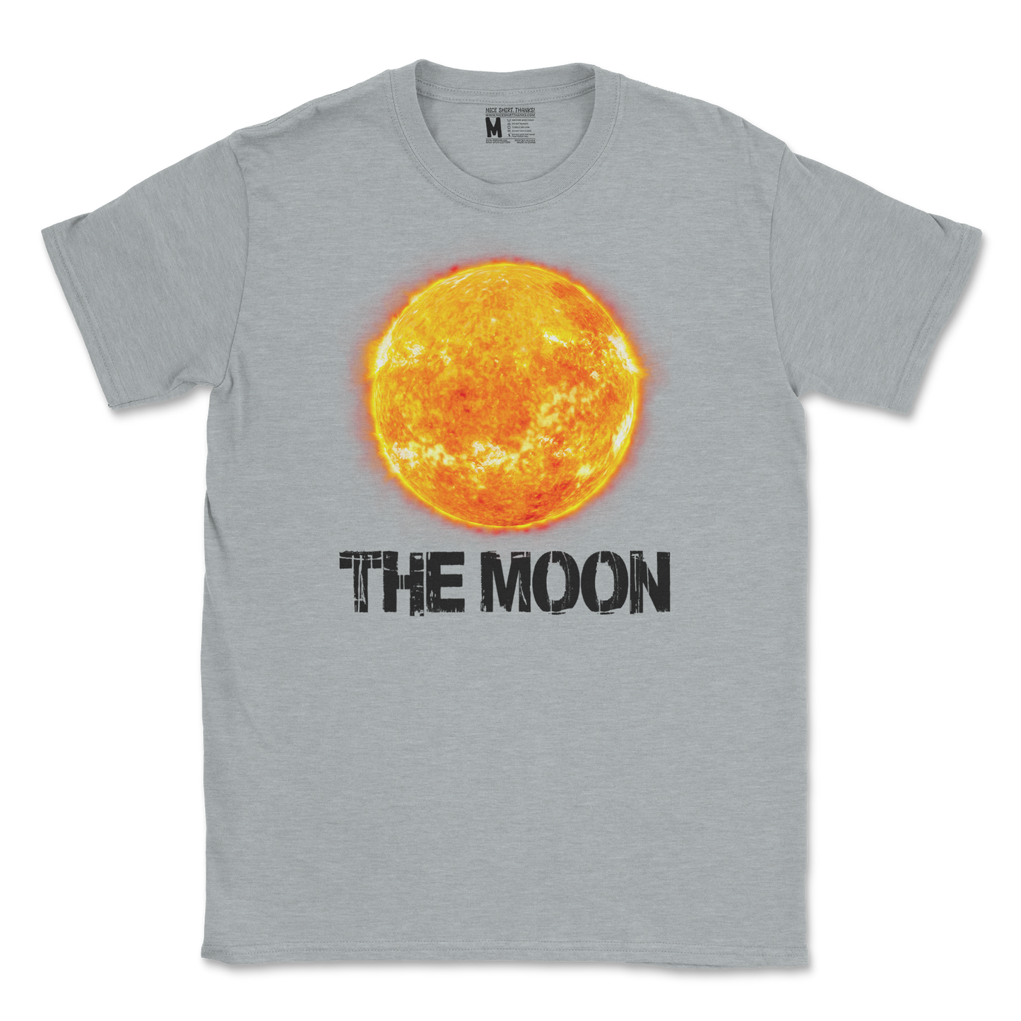 Heavy Blend T-Shirt the moon in SportsGrey