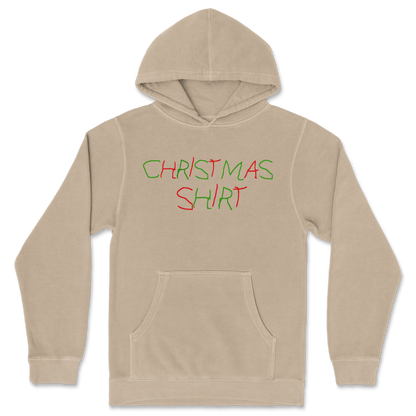 Independent Clothing Co. Hoodie Christmas Shirt in Sandstone