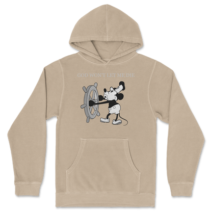 Independent Clothing Co. Hoodie God Wont Let Me Die in Sandstone