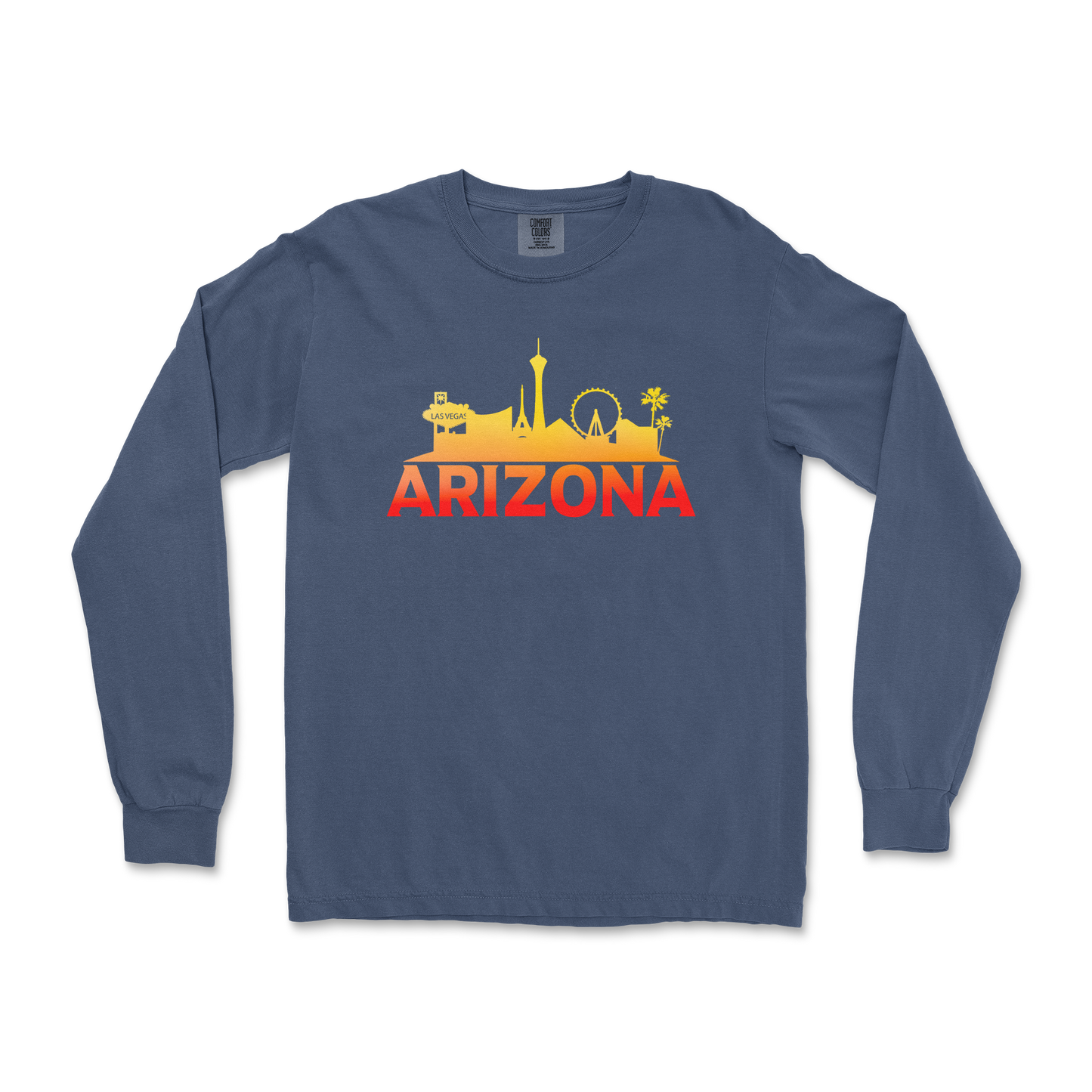 Comfort Colors Long Sleeve in Midnight