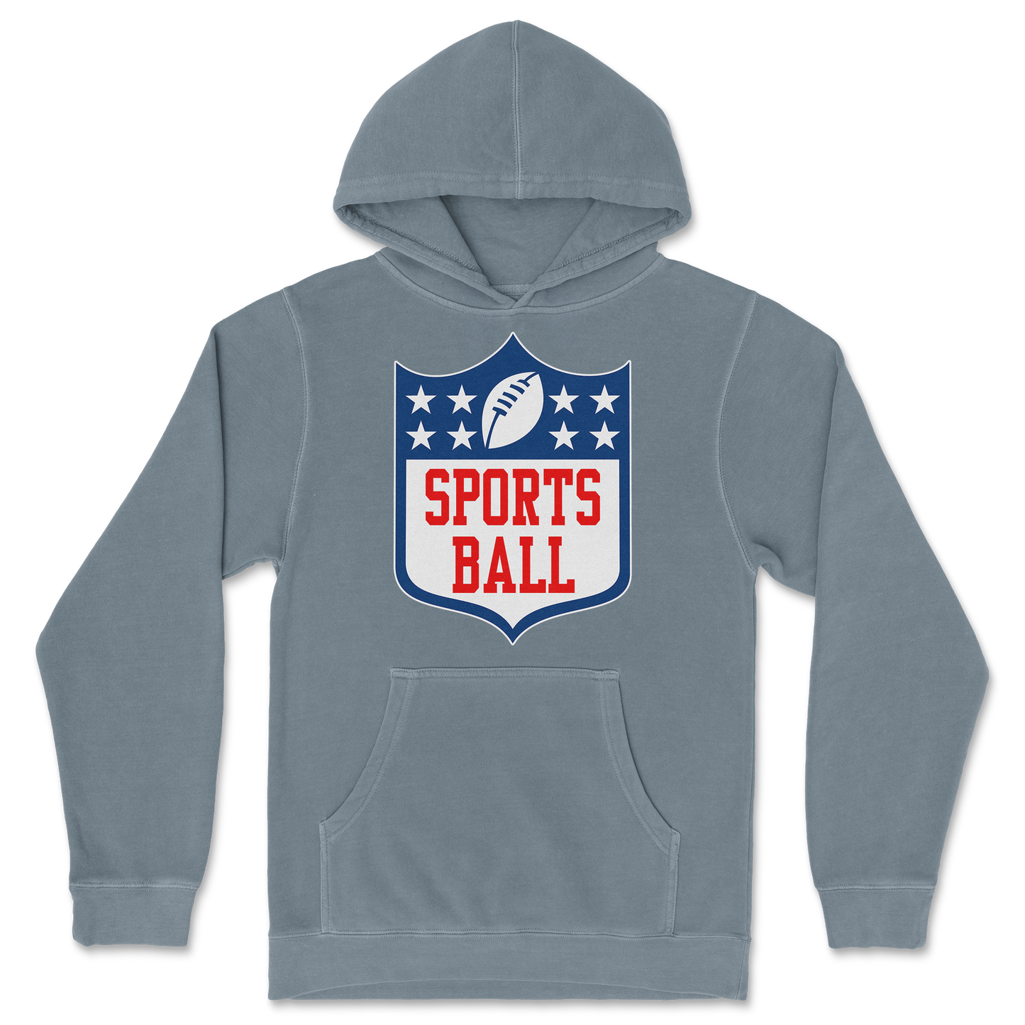 Independent Clothing Co. Hoodie Sports Ball in BlueMagic