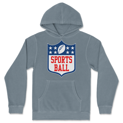 Independent Clothing Co. Hoodie Sports Ball in BlueMagic