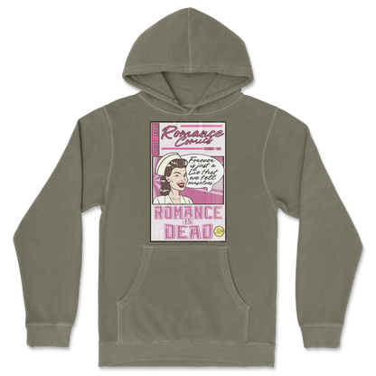 Independent Clothing Co. Hoodie Romance is Dead in Olive