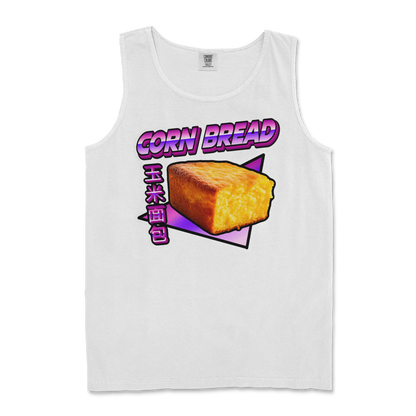 Comfort Colors Tank Top Corn Bread  in White