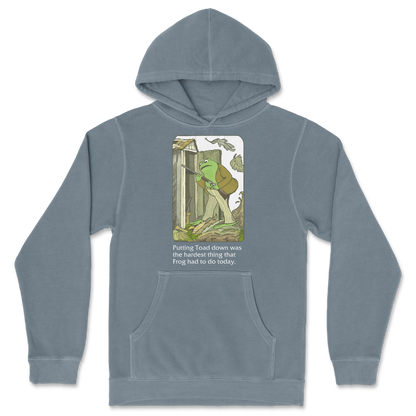 Independent Clothing Co. Hoodie Frog and Toad  in Blue-Magic