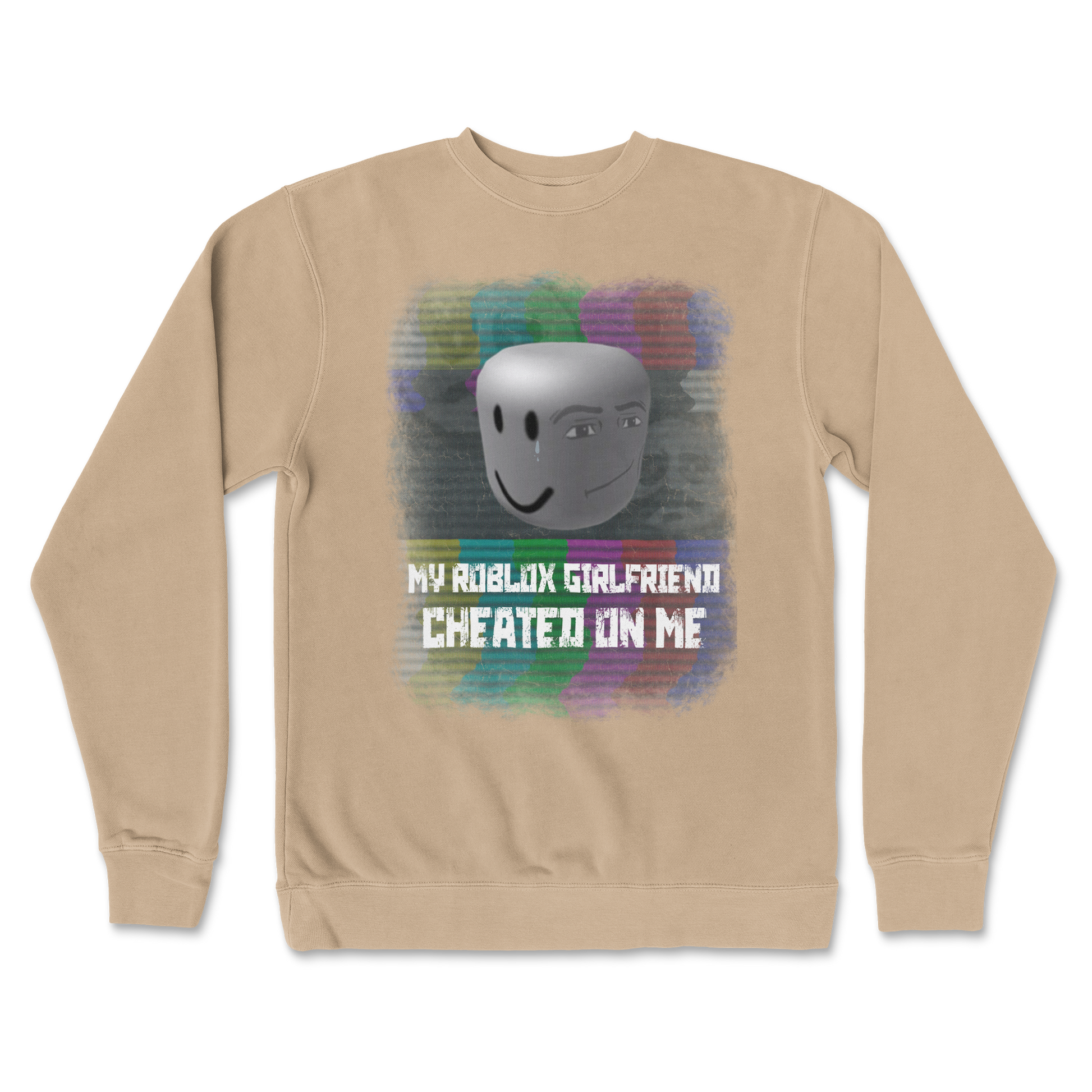 Independent Clothing Co. Crew Neck Roblox GF in Sandstone